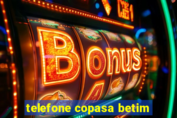 telefone copasa betim